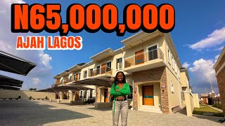 Inside a 65000000 Exquisite home in Ajah lekki [upl. by Oralle]