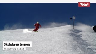 Skifahren lernen 5 Tipps zur Kurzschwung Technik I Skikurs ⛷ [upl. by Oner]