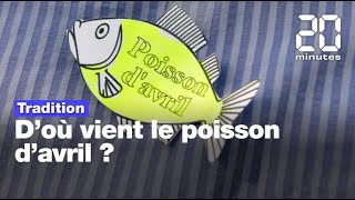 Tradition Connaissezvous lhistoire du poisson davril [upl. by Yortal]