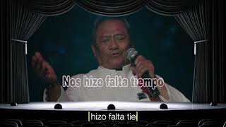 Armando Manzanero Nos hizo falta tiempoKaraoke DEMO [upl. by Chemush]