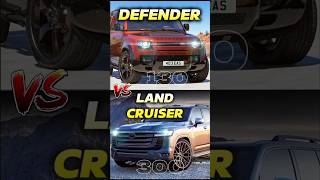 Defender 130 vs Land Cruiser 300  Which is Better SUV   yashautocars youtubeshorts [upl. by Adnalahs]