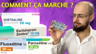 Les ANTIDÉPRESSEURS  Paroxétine Escitalopram Sertraline Fluoxétine… On en parle [upl. by Ahsaelat]