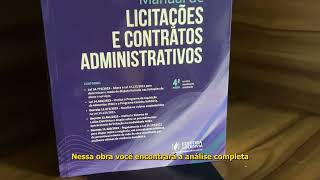 Manual de Licitações e Contratos Administrativos 2024 [upl. by Ahsram]