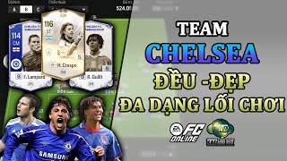 Team CHELSEA ĐỀU  ĐẸP  ĐA DẠNG LỐI CHƠI  Crespo ICON Lampard CFA Gullit CFA  KaD Minh Nhựt [upl. by Leinehtan]