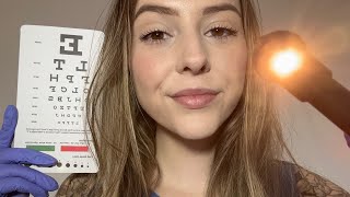 A Very Realistic ASMR Eye Exam 🪷 new props [upl. by Pope]