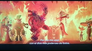 Personajes del Libro de La Vida La muerte Xibalba y el Hombre de CeraAparecen en Maya y los Tres [upl. by Cuthburt]