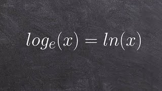 What are natural logarithms and their properties [upl. by Itsirc]