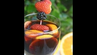 How To Make Authentic Homemade Sangria  Rockin Robin Cooks [upl. by Estas]