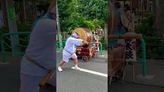 2024 荻窪八幡神社例大祭 太鼓の達人③ 爆音太鼓 6年ぶりの神社神與渡御 宮神輿（東京都杉並区）令和6年 shorts [upl. by Sllew]