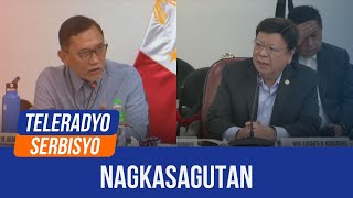 Abante Marcoleta caught in heated argument on House hearing  Teleradyo Serbisyo18 September 2024 [upl. by Enrobyalc]