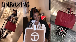 TELFAR Unboxing  How to Secure a TELFAR  UGG x TELFAR Medium  Large Oxblood TELFAR [upl. by Rosenkrantz]