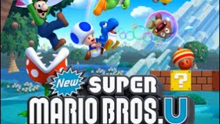 New Super Mario BrosU world 1 Acorn plains part 6 [upl. by Gena]