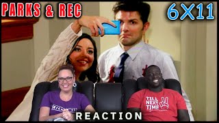 Parks and Recreation 6x11 New Beginnings Reaction FULL Reactions on Patreon [upl. by Torrey]