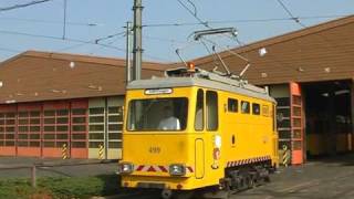 Ehem Hamburger StraßenbahnSchleifwagen in Karlsruhe [upl. by Agatha]