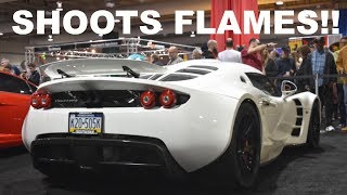 HENNESSEY VENOM GT EXHAUST SOUND Quality Audio [upl. by Barabas]