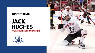 Draft Profile Jack Hughes Northeastern University [upl. by Mcculloch]