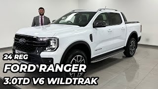 24 Reg Ford Ranger 30TD V6 Wildtrak VAT Q [upl. by Ennirok]