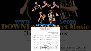 🙌 Handel Hallelujah Chorus Pt2 🙌 handel hallelujahchorus trumpet frenchorn trombone tuba [upl. by Eerdna]