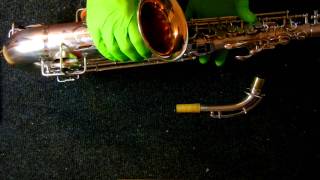 Repairmans Overview 1929 Buescher True Tone Alto Saxophone [upl. by Faina]