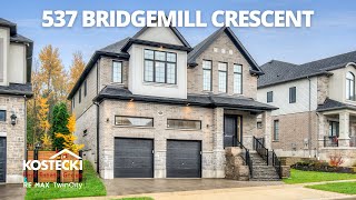 Lavish Lackner Woods  537 Bridgemill Crescent  Kitchener Real Estate Video [upl. by Crompton]