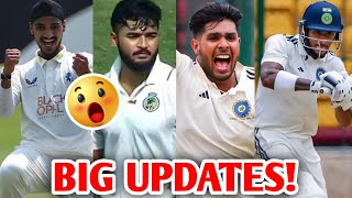 India BIG UPDATES on Arshdeep Riyan Parag Tilak Harshit Khaleel 🔥 India Cricket News 2024 [upl. by Philipps]