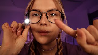 ASMR Eye Exam Turns in to Cranial Nerve Exam  Soft Spoken [upl. by Pazice]