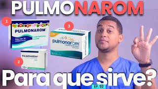 PULMONAROM PARA QUE SIRVE  3 COSAS [upl. by Lechar]