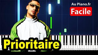 Maes  Prioritaire  Piano Cover Tutorial Instrumental [upl. by Babby932]