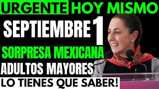 ✨VER PARA CREER❗️TREMENDO MENSAJE DE CLAUDIA🇲🇽SORPRESA MEXICANA💥PENSIONADOS ADULTOS MAYORES [upl. by Linder]