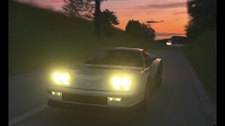 Miami Vice Ferrari Testarossa │ Asstto corsa [upl. by Donald]