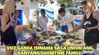 VICE GANDA ISINAMA SA LA UNION ANG KANYANG SHOWTIME FAMILY Short Vacation [upl. by Ardys]