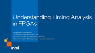 Understanding Timing Analysis in FPGAs [upl. by Ellora]