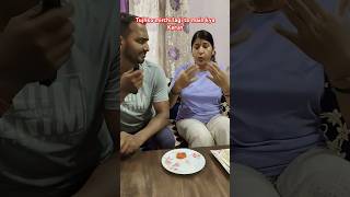 Dhokhe se mirchi khila di funny shorts hasbandwaifecomady couplegoals shortsfeed [upl. by Itnavart]