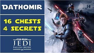 Dathomir All Chests and Secrets Locations  Timestamps in Description  Jedi Fallen Order [upl. by Jobe]