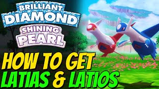 How to get LATIAS amp LATIOS in Pokemon Brilliant Diamond and Shining Pearl [upl. by Assyli]