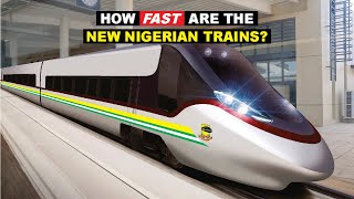 Lagos Ibadan Railway How Fast Are The New Nigerian Trains Running [upl. by Enelrae]