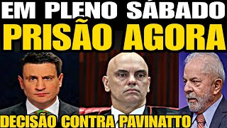 Urgente VOZ DE PRISÃO AGORA APÓS DECISÃO JUDICIAL  Tiago Pavinatto JUSTIÇA DETERMINOU que PARÓDIA [upl. by Eliason]