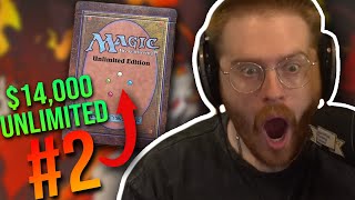 FINALLY PULLING A POWER 9  SEALED MTG Unlimited Starter Deck Opening [upl. by Barn464]