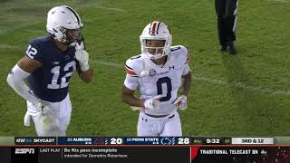 Penn State vs Auburn 2021 White Out  SkyCam Highlights [upl. by Dahraf]