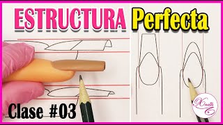 0321 Como crear una ESTRUCTURA PERFECTA de UÑAS Acrílicas o Gel💅 Curso GRATIS Uñas Acrílicas [upl. by Nahgeam456]