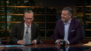 Overtime Sen Ted Cruz Jordan Peterson Pamela Paul  Real Time with Bill Maher HBO [upl. by Encratis415]