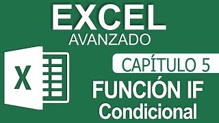 Curso Excel Avanzado  Capitulo 5  Funcion IF Funcion SI [upl. by Ennaihs]