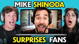 Fans React To And MEET Mike Shinoda of Linkin Park [upl. by Einahteb200]