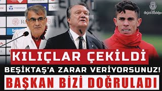 KILIÇLAR ÇEKİLDİ  BAŞKAN HASAN ARATTAN TRANSFER AÇIKLAMASI  BEŞİKTAŞ TRANSFER GÜNDEM [upl. by Ididn]