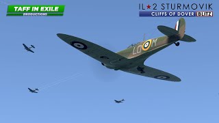 IL2 Cliffs of Dover Blitz  Hurricane  Spitfire  Check Flight amp First Bomber Raid [upl. by Oina]