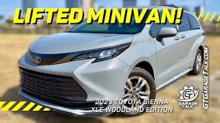 2023 Toyota Sienna XLE Woodland Edition A Lifted OffRoad Minivan [upl. by Nelak]