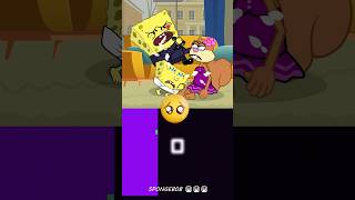 Poor SpongeBob and Sandy 2 😭😭😭😭😭  duckygames7540  Bouncing Square spongebob [upl. by Lutero]