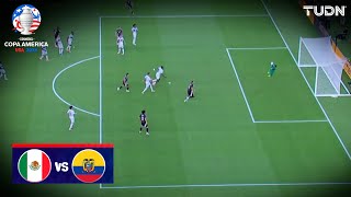 ¡JULIÁN PRUEBA Domínguez vuela y ataja  México 00 Ecuador  Copa América 2024  J3  TUDN [upl. by Ryon469]