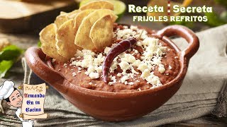 FRIJOLES REFRITOS  RECETA SECRETA SABOR A CHORIZO [upl. by Prasad686]