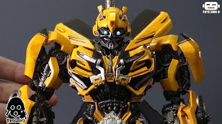 Unboxing Transformers DLX Bumblebee The Last Knight By Threezero [upl. by Vania]